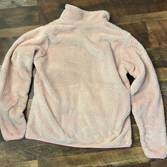 NWOT Columbia Jacket Women's L Fireside Sherpa Full Zip Fleece Light Pink - Picture 2 of 5